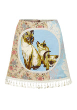 Load image into Gallery viewer, Siamese Cat Needlepoint Skirt