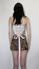 Load image into Gallery viewer, Needlepoint Poodle Tapestry Corset
