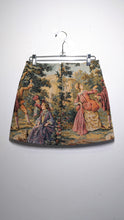 Load image into Gallery viewer, Garden Scene Tapestry Skirt