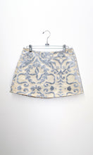 Load image into Gallery viewer, Pale Blue Velvet Upholstery Skirt