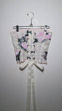 Load image into Gallery viewer, Lace Corset with Sequin Flowers