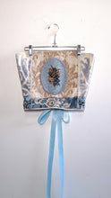 Load image into Gallery viewer, Needlepoint Kitten Tapestry Corset