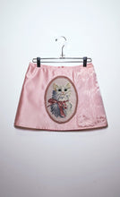 Load image into Gallery viewer, Pink Satin Cat Skirt