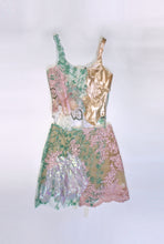 Load image into Gallery viewer, Lace Skirt with Sequin Flowers