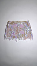 Load image into Gallery viewer, Skirt with Lace & Sequin Flowers