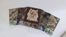 Load image into Gallery viewer, Needlepoint Cat Portrait Corset