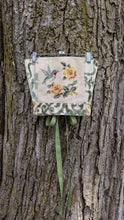 Load image into Gallery viewer, Needlepoint Hummingbird Tapestry Corset - Size 4-6