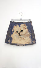 Load image into Gallery viewer, Persian Cat Needlepoint Skirt