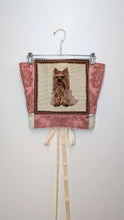 Load image into Gallery viewer, Yorkie Needlepoint Tapestry Corset