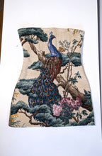 Load image into Gallery viewer, Peacock Needlepoint Tapestry Dress