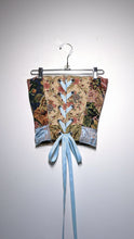 Load image into Gallery viewer, Birds and Dandelion Tapestry Corset - Size 2-4