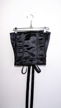 Load image into Gallery viewer, Duchess Satin Corset - Black