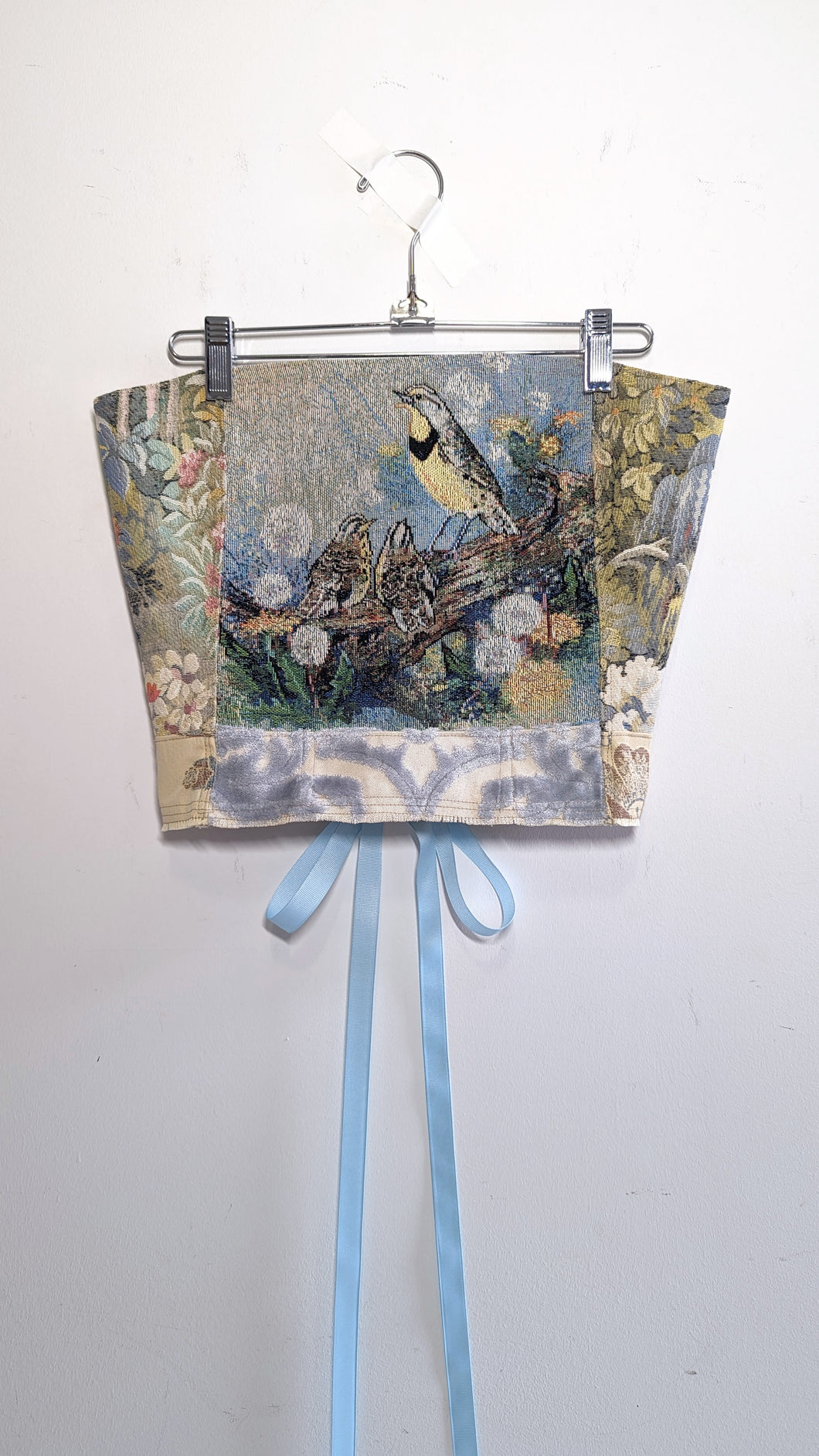 Birds & Dandelions Tapestry Corset - Size 8-10