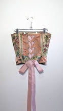 Load image into Gallery viewer, Needlepoint Kitten Tapestry Corset
