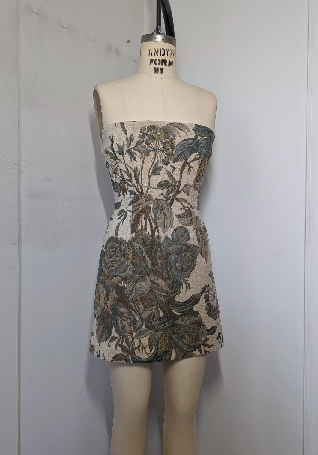 Vintage Upholstery Dress - Size 8-10