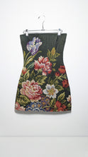 Load image into Gallery viewer, Floral Tapestry Mini Dress
