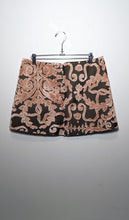 Load image into Gallery viewer, Pink Velvet Upholstery Skirt - Size 8-10
