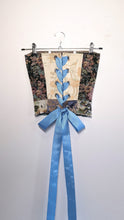 Load image into Gallery viewer, Blue Birds Tapestry Corset - Size 2-4

