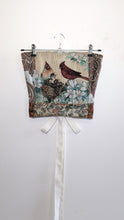 Load image into Gallery viewer, Birds in Spring Tapestry Corset - Size 4-6

