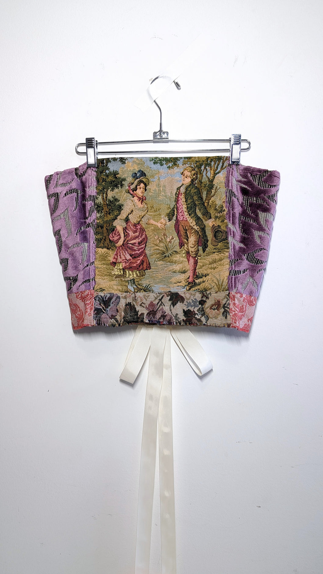 My Hand in Yours Tapestry Corset - Size 10-12