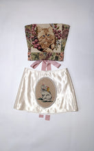 Load image into Gallery viewer, Satin Cat Mini Skirt - Size 6-8
