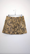 Load image into Gallery viewer, Gold Chenille Upholstery Skirt - Size 8-10
