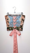 Load image into Gallery viewer, Needlepoint Kitten Tapestry Corset
