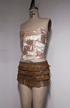 Load image into Gallery viewer, Pink Satin Ballet Shoe Corset
