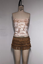 Load image into Gallery viewer, Pink Satin Ballet Shoe Corset
