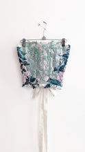 Load image into Gallery viewer, Green Floral Sequins Corset - Pre-order
