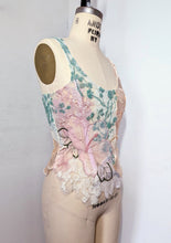 Load image into Gallery viewer, Lace Flowers Bodice
