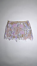 Load image into Gallery viewer, Skirt with Lace &amp; Sequin Flowers - Pre-order
