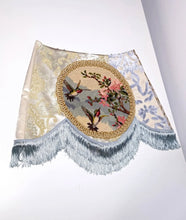 Load image into Gallery viewer, Hummingbird Needlepoint Mini Skirt
