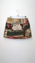 Load image into Gallery viewer, Himalayan Cats Needlepoint Skirt - Size 6-8
