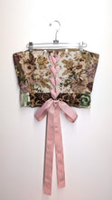 Load image into Gallery viewer, Trees and Sky Tapestry Corset - Size 10-12
