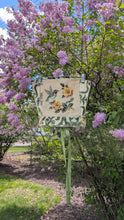 Load image into Gallery viewer, Needlepoint Hummingbird Tapestry Corset - Size 4-6
