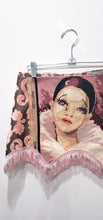 Load image into Gallery viewer, Pierrot Needlepoint Miniskirt
