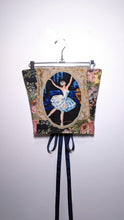 Load image into Gallery viewer, Ballerina Needlepoint Tapestry Corset
