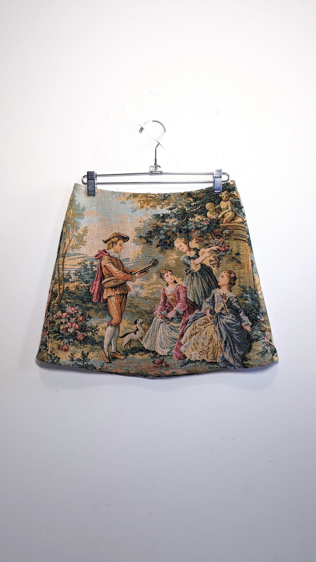 Garden Scene Tapestry Skirt