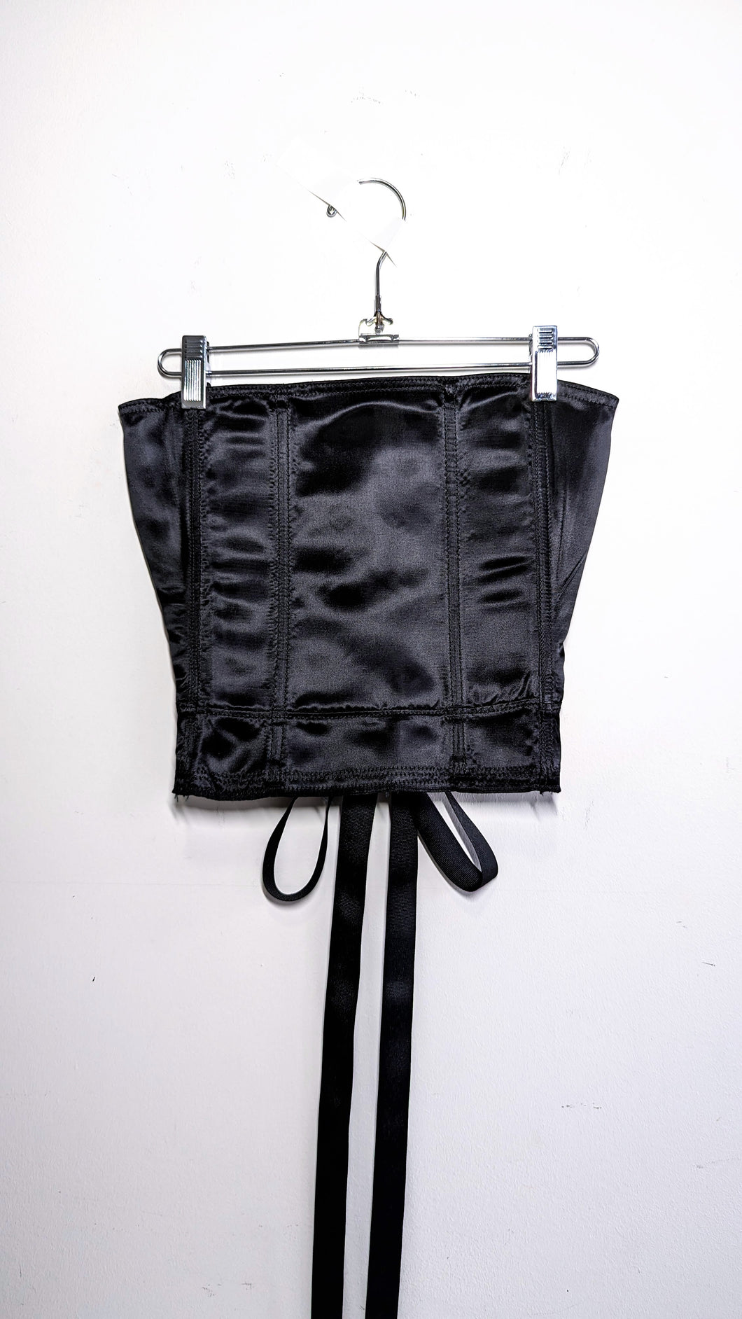 Duchess Satin Corset - Black